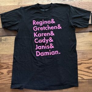 Mean Girls the Musical Black and Pink T-Shirt